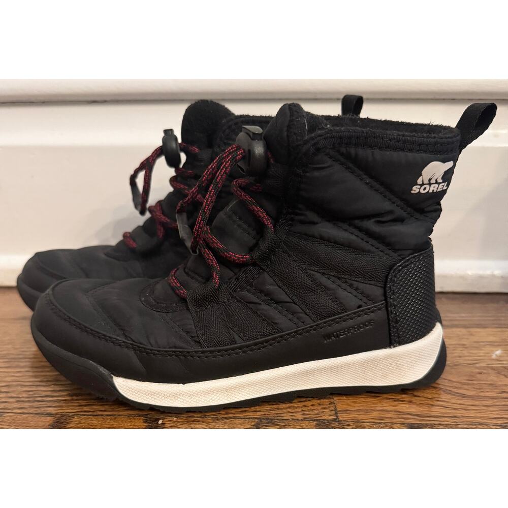 SOREL Whitney II Short Lace Short Waterproof Insulated Boot Kids Size 12 - Picture 2 of 5